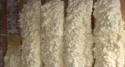 open-cell spray foam for Novato applications